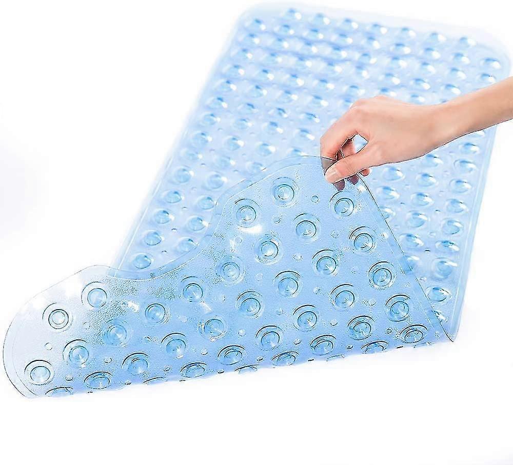 2024 Non-slip Pvc Bath Mat With 200 Suction Cups Extra Long Mat For Bath And Shower 100 X 40 Cm