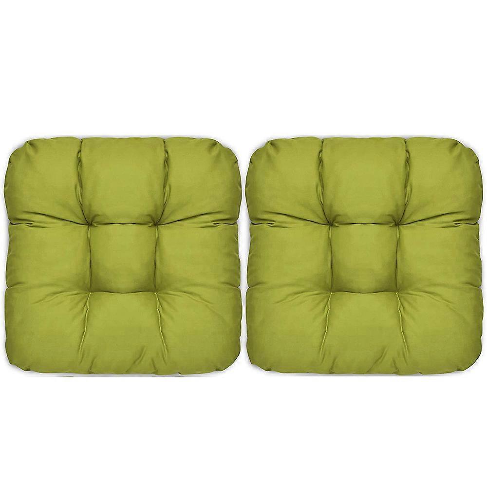 4st Sittdynsats Set, Mjuk Inomhus & Utomhus Stol Kudde Hållbara Sittdynor