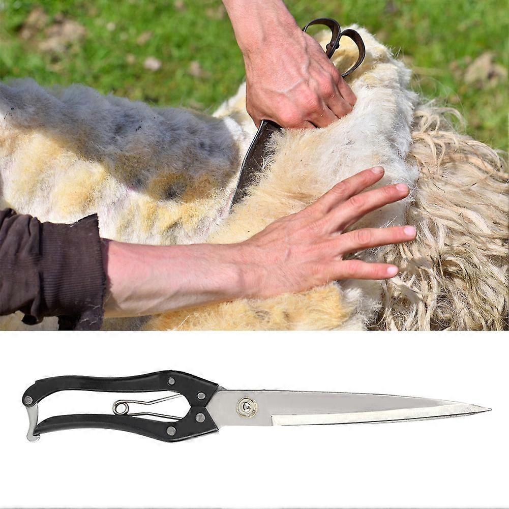 Hand Shears for Cutting Hair Wool of Sheep Goat Horse Rabbit and Pets All Purpose Scissors