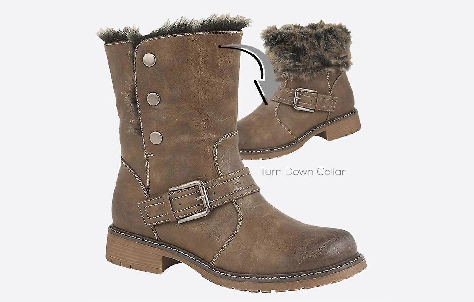 Cipriata Andreana MEMORY FOAM Ankle Boots Brown