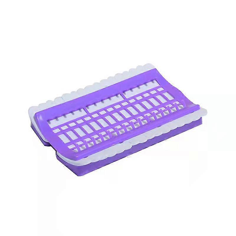 Floss Organizer Cross Stitch Kit Embroidery Thread Organizing With 30 Positions Craft Tools(purple) Betterlifefg