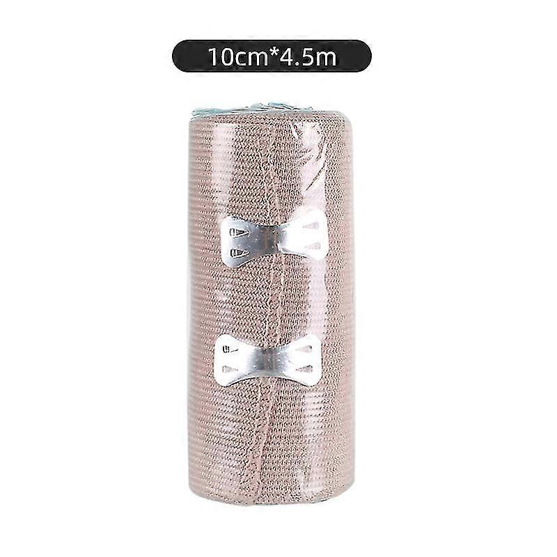 Elastic Bandage With Clips High Elasticity Latex Free Compression Body Joint Wrap Roll Washable Reusable For Sports