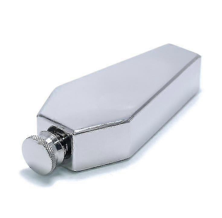 1pcs mini hip flask 100ml personalized coffin shape stainless steel portable flagon sn|hip flasks re