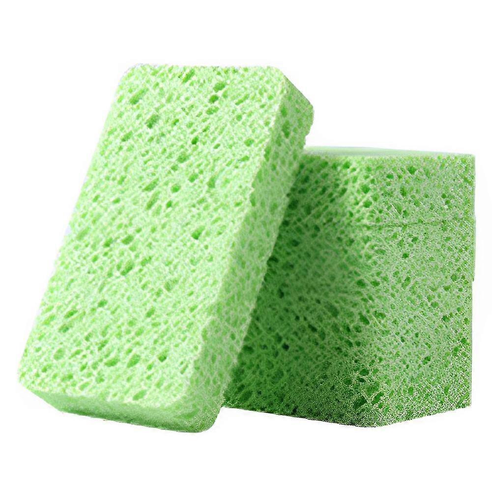 Single/Double-sided Sponge Cleaning Cloth Soft Non-damaging Pans Cleaning Fiber