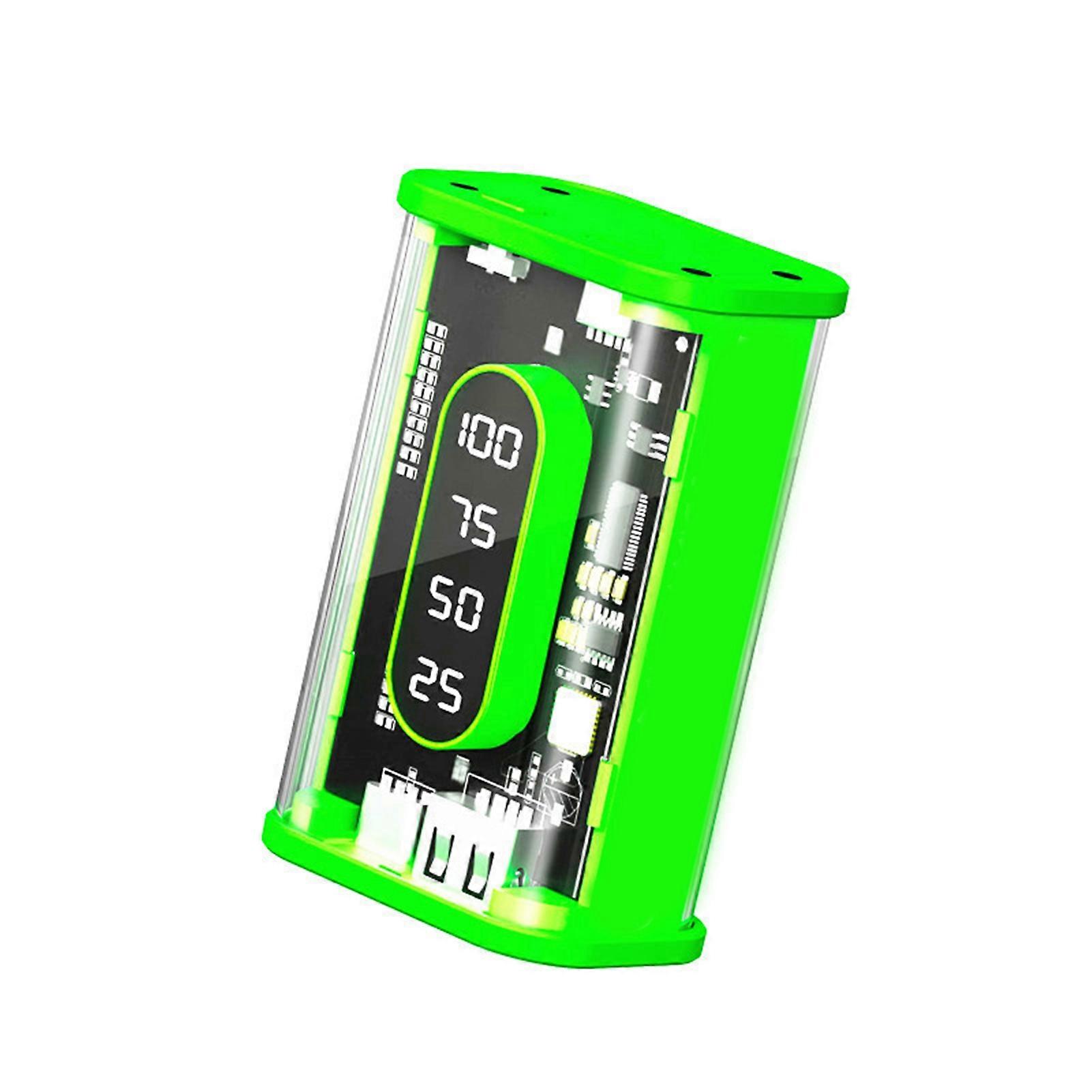 No Welding Power Bank Box Visible Case with USB Input Power Display for Outdoor Charging Digital Devices