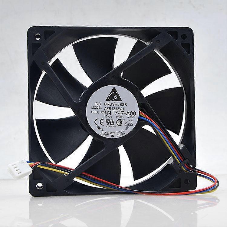 مراوح كمبيوتر 120 مم PWM لدلتا AFB1212VH-BL3V AFB1212VH 12025 12 فولت 0.60 أمبير 4 خطوط مروحة مخصصة 120 مم ل 120 * 120 * 25 مم