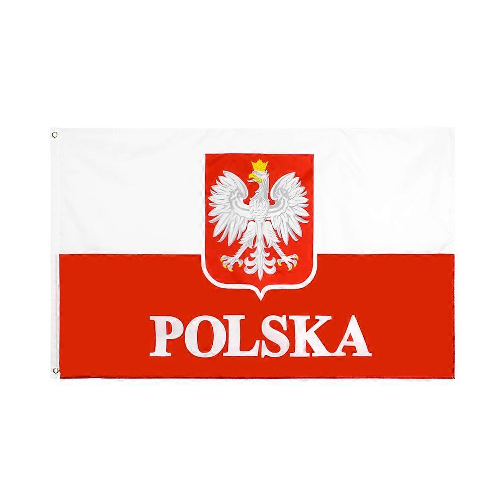 3Jflag 3X5Fts  90X150cm Poland Eagle Flag