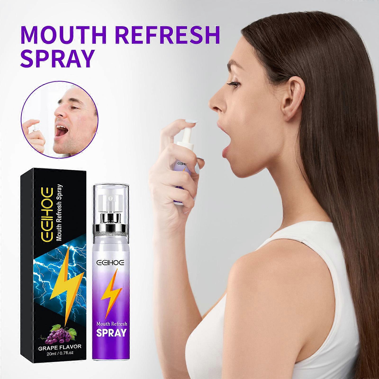 Breath Freshener för dålig andedräkt under lång tid. Liten och bärbar munspray20ml