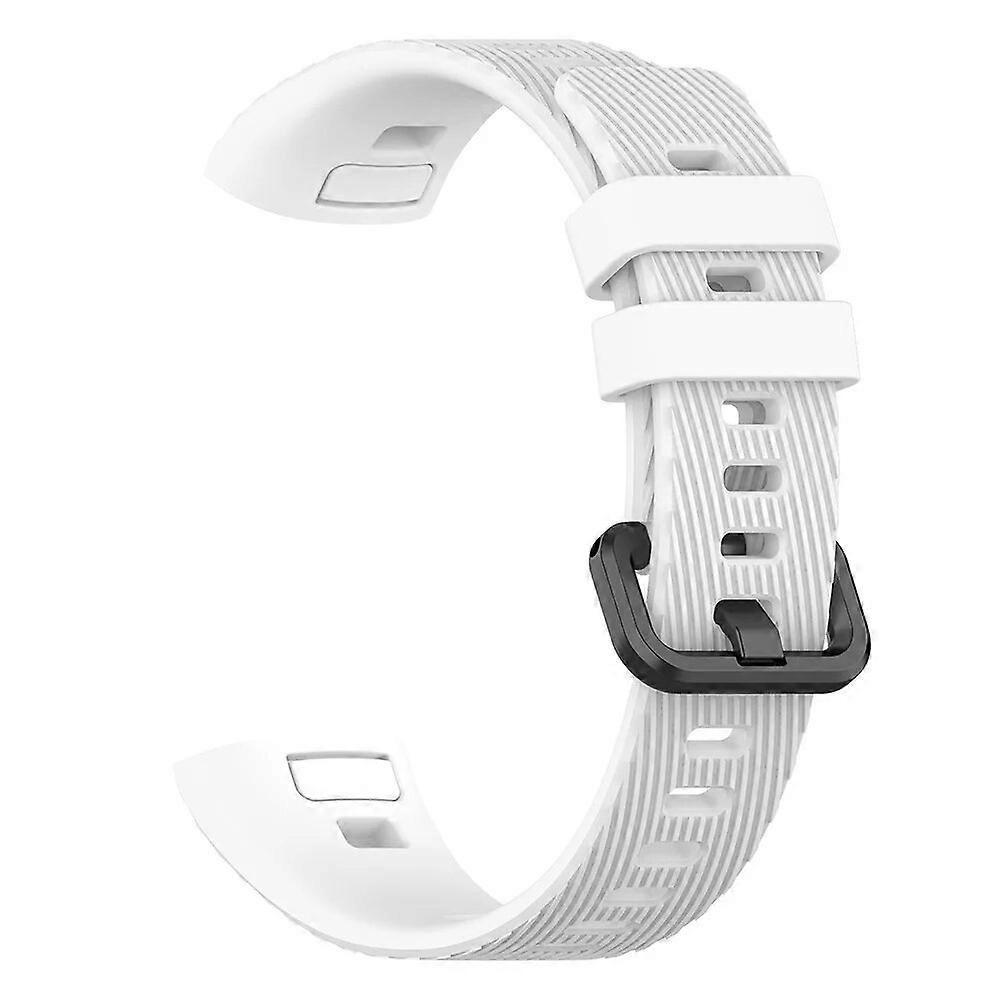 Silicone Watchband Wrist Strap Belt Replacememt Convenient Practical User-friendly Design for Huawei Band 4 Pro TER-B29S