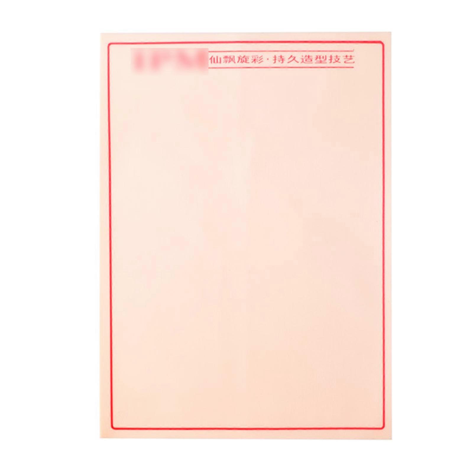 Permanent Makeup Eyebrows Double Sides Practice Skin Beginner Training Silicone Sheet Microblading Needling Tattoo Supplies Tool Accessories