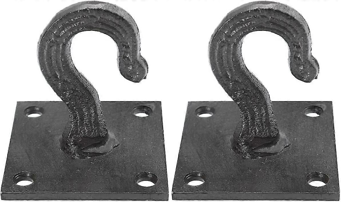 Ceiling Hooks Chandelier Cast Iron Ceiling Hooks Cast Iron Wall Hooks Cast Iron Coat Hooks Cast Iron Hooks (gray)(2pcs)