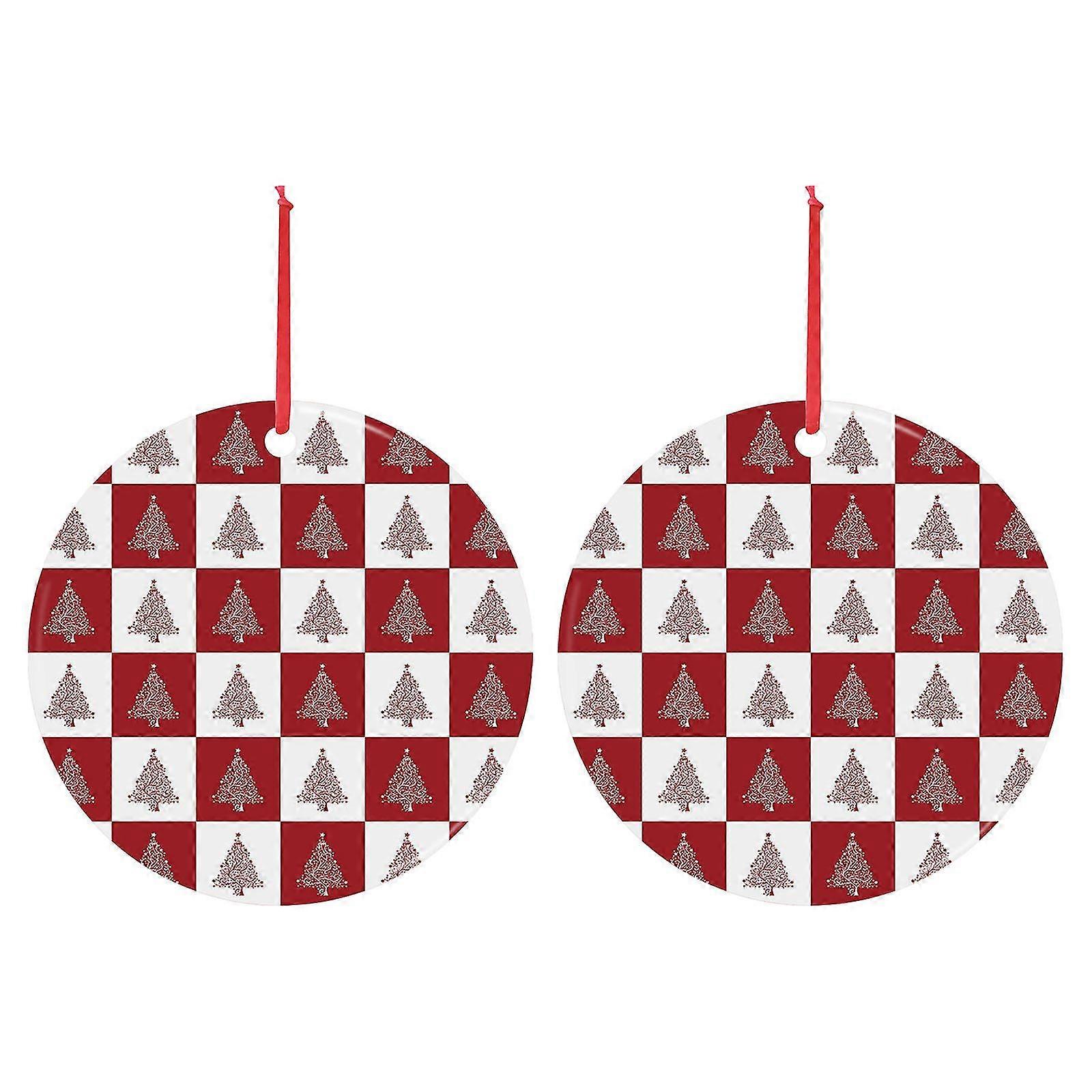 تخصيص الزينة على شكل الحلي المعلقة لتزيين عيد الميلاد