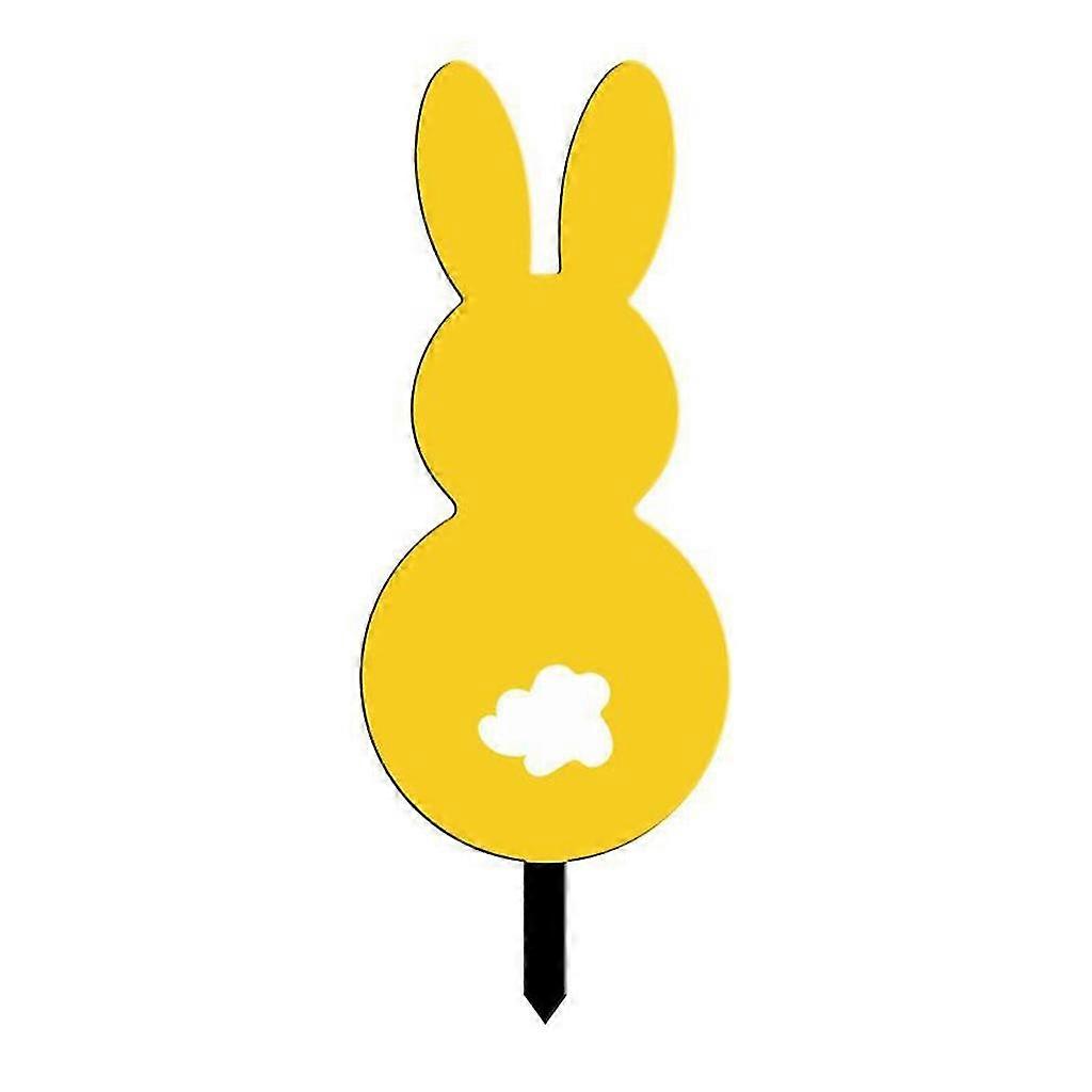 イースターバニーヤードサインヤードステークス屋外芝生装飾パーティー小道具