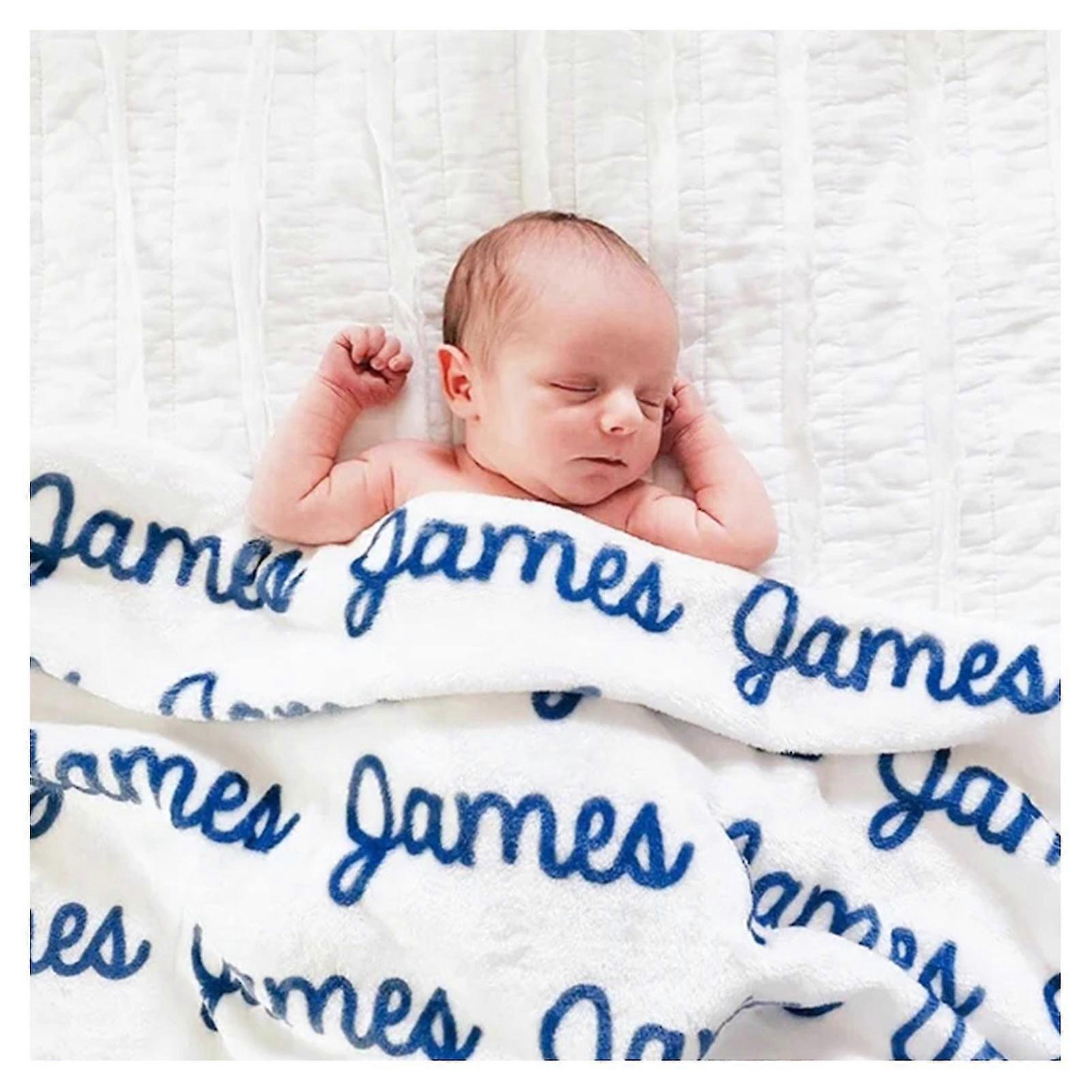Personalized Name Blanket Name Blanket Design Font Color Great Gift For Birthday Christmas