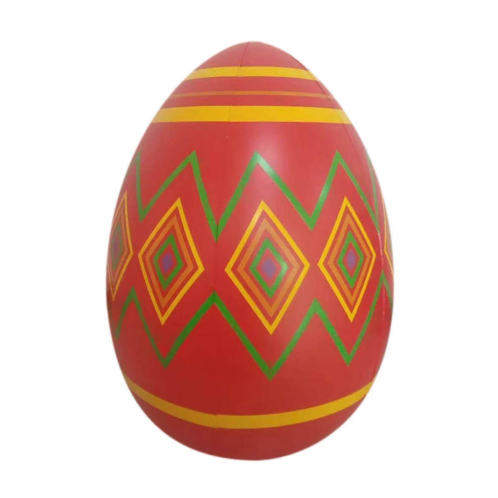 90cm Outdoor Easter Inflatable Decorated Ball Giant Easter Inflatable Ball Easter Courtyard Decorations 241588