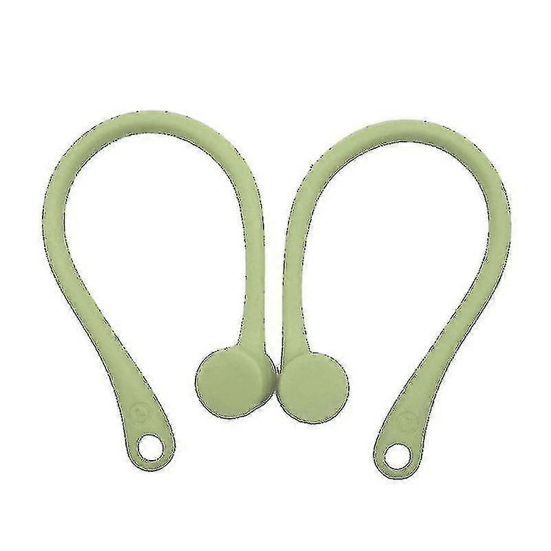 1pair Soft Silicone Anti Dropping Rope Strap Anti Lost Earhook Loop String For