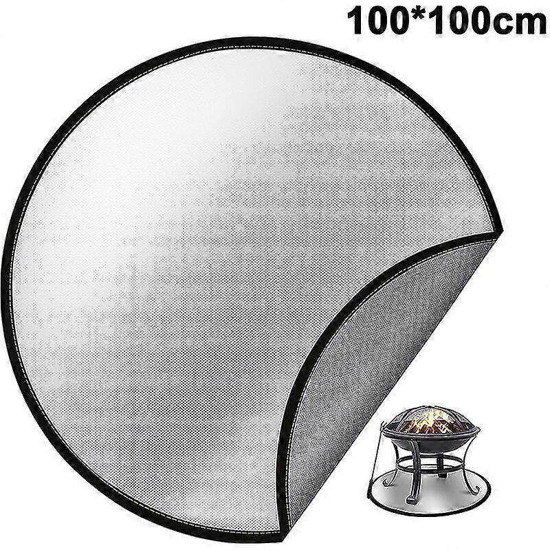 Fire Retardant Silicone Fire Pit Mat, Healwe High Temperature Fire Pit Mat