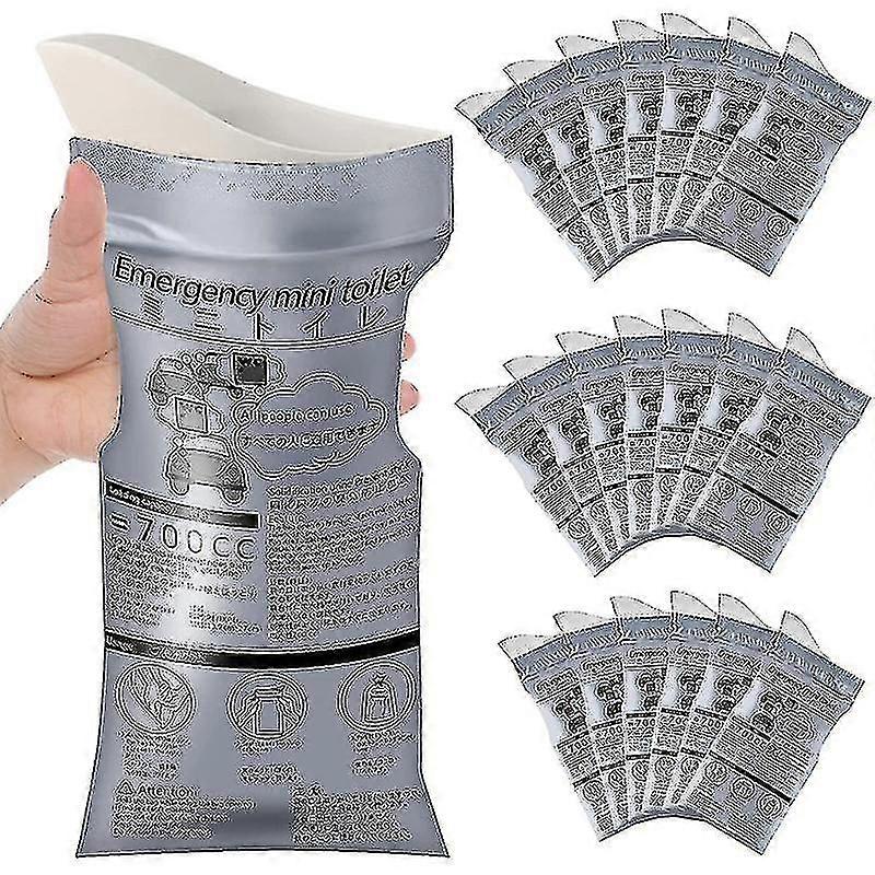 700cc Outdoor Emergency Urine Bag(color:3pcs)