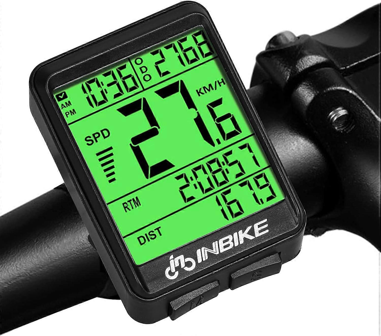 Wireless Bike Computer Road Speedometer and Odometer Bike Stopwatch