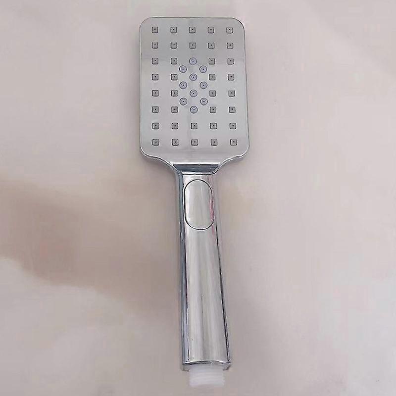 Square Hand Held Shower Head, Silver