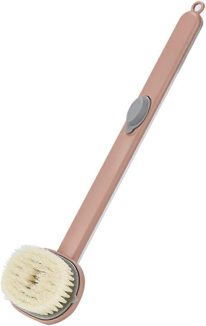 Long Handle Bath Brush,Pink