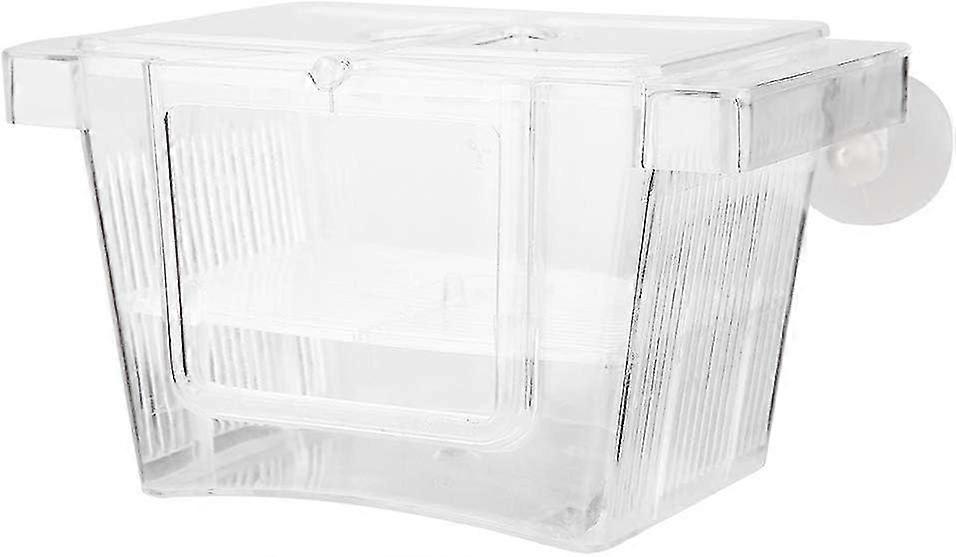 Boîte d’élevage de poissons en acrylique, boîte d’élevage de poissons, trappe de protection des bébés poissons