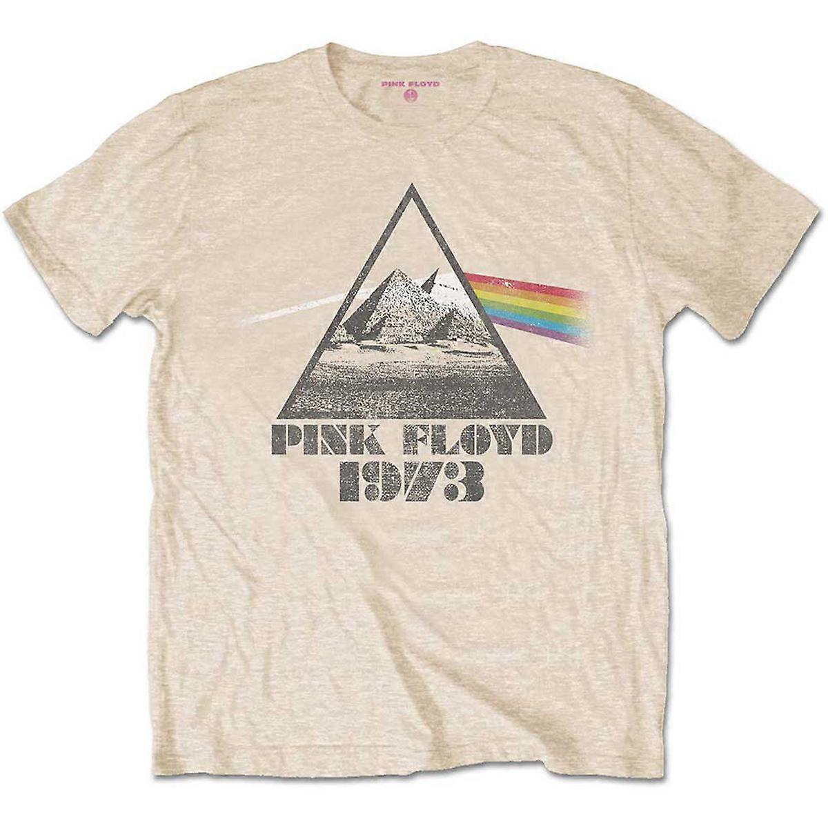 Pink Floyd Dark Side of the Moon Pyramids Official Tee T-paita Miehet