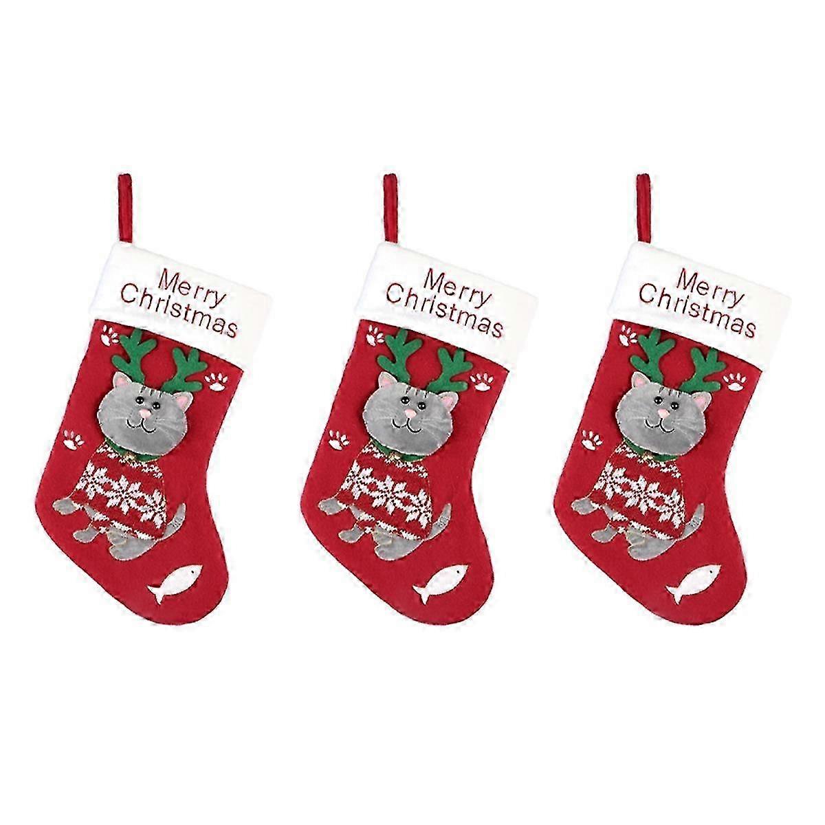 Christmas tree decoration classic Christmas stocking