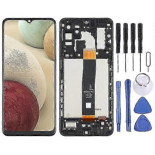 Orig Écran LCD compatible Samsung Galaxy A32 5g Sm-a326 Numériseur Assemblage complet avec cadre + (d)