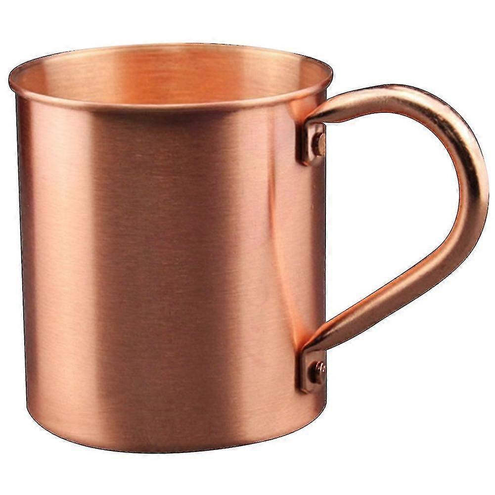 450ml Kopparmugg Vattenkopp Moscow Mule Kopp Rak Body Curling Kopp Bar Cocktailglas Ölmugg