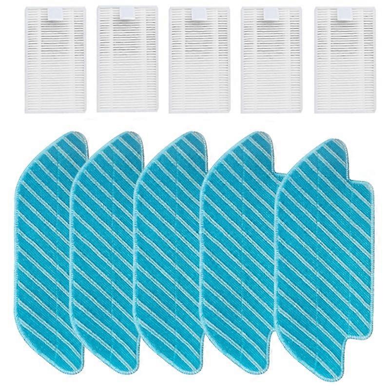 Robot  Cleaner Filters Mop Cloth Kit For Conga 4090 4690 4490 5490 Series