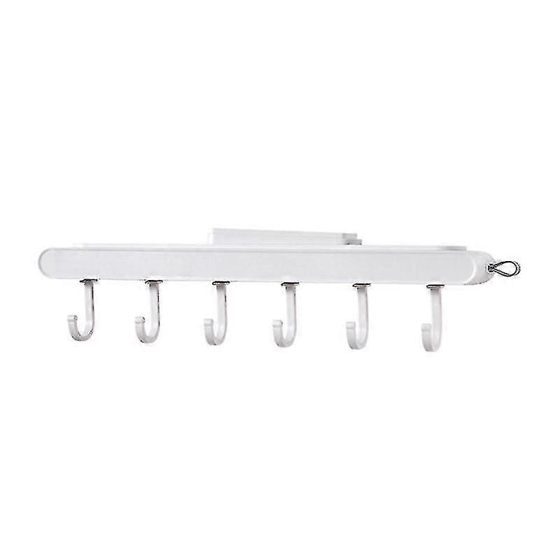 Under Counter Hooks Sturdy Durable Pull Out Design Home Kitchen Space Saving_s