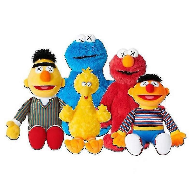 Sesame Street Plush Toy Cookie Bert Ernie Plush Backpack