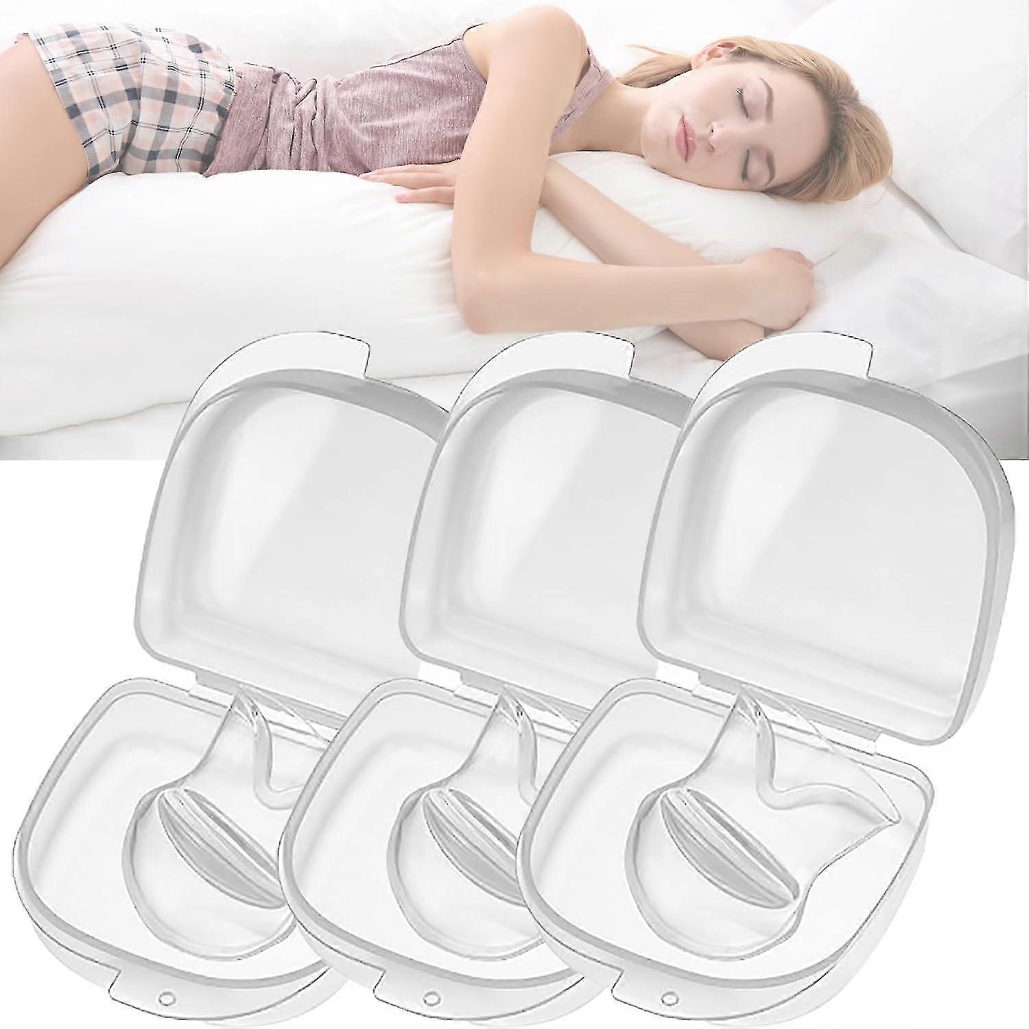 Snore Destroy Tongue Retainer, Silicone Quiet Nights Tongue Retainer, Tongue Retainer Snoring For Improved Sleep Quality