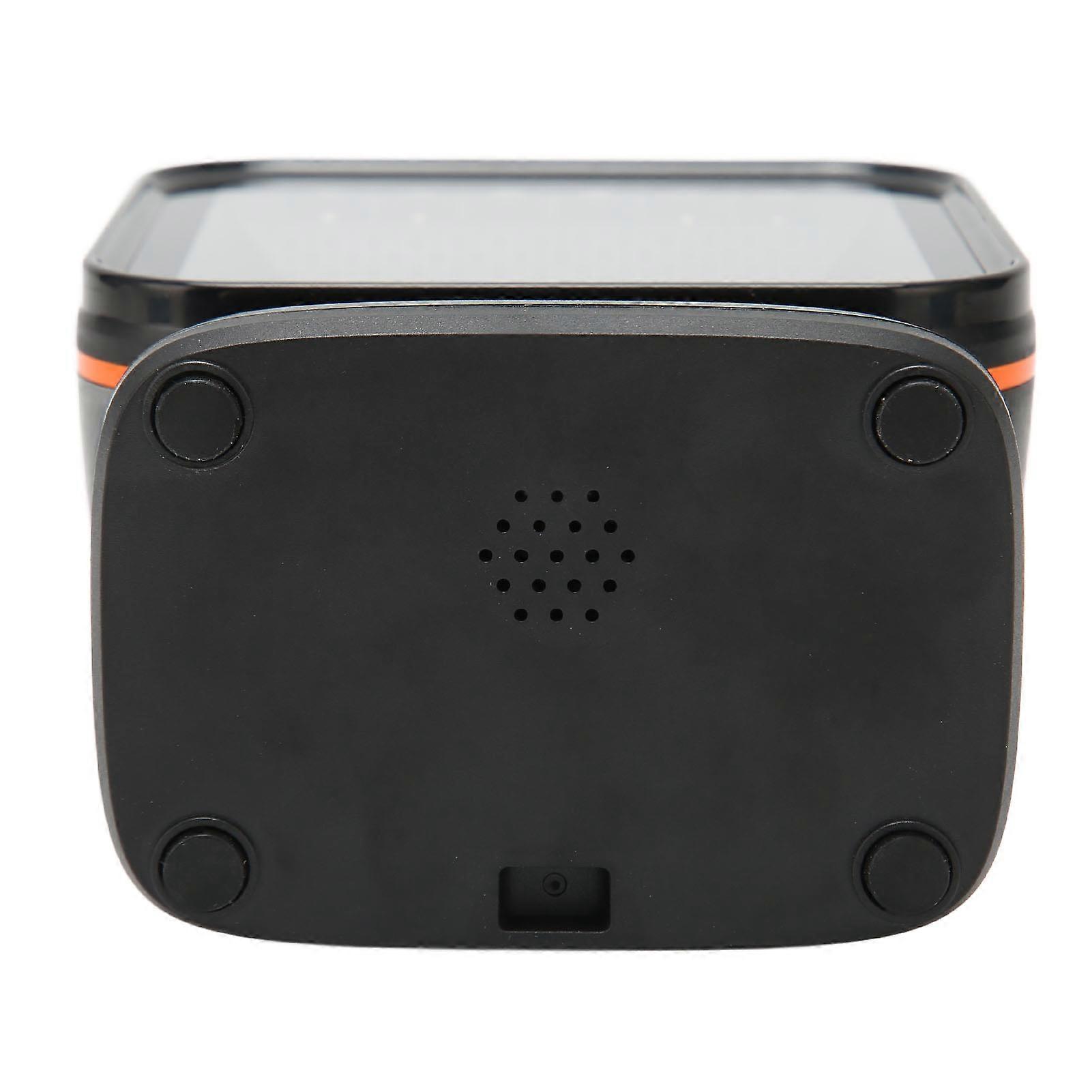 2D 1D QR Desktop Barcode Scanner Wired USB Large Scanning Window Adjustable Angle Barcode Scanner for PC Store Warehouse