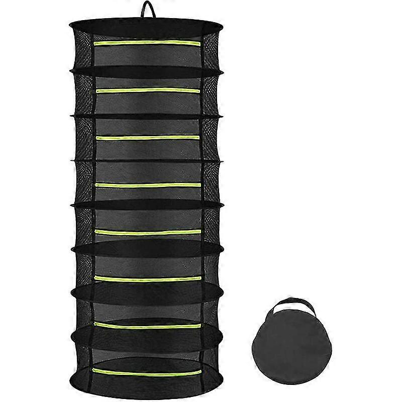 8 Layer Weeder, 60cm Hanging Drying Net, Foldable Drying Net For Hydroponics, Fish, Weeds
