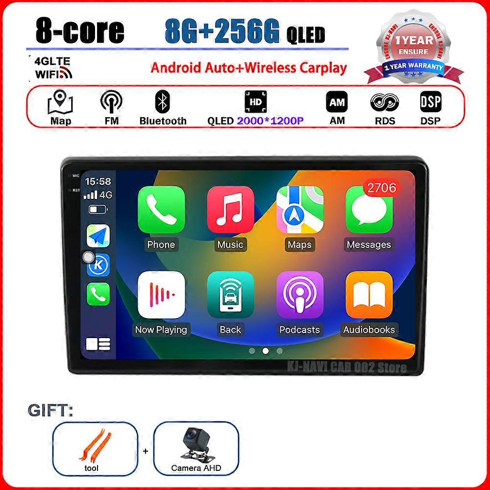 Für Hyundai i40 2011 - 2019 Radio Carplay Auto Multimedia Player Intelligentes System Android 14 Auto Navigation Wireless Stereo