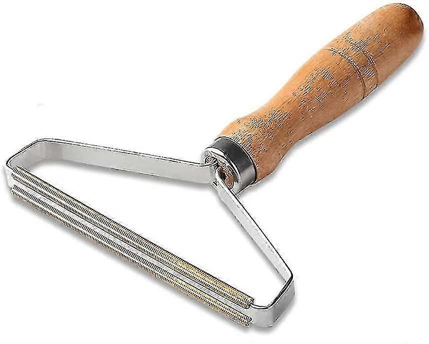 Manual Clothes Fuzz Shaver, Portable Lint Remover, Sweater Clean Tool, Double