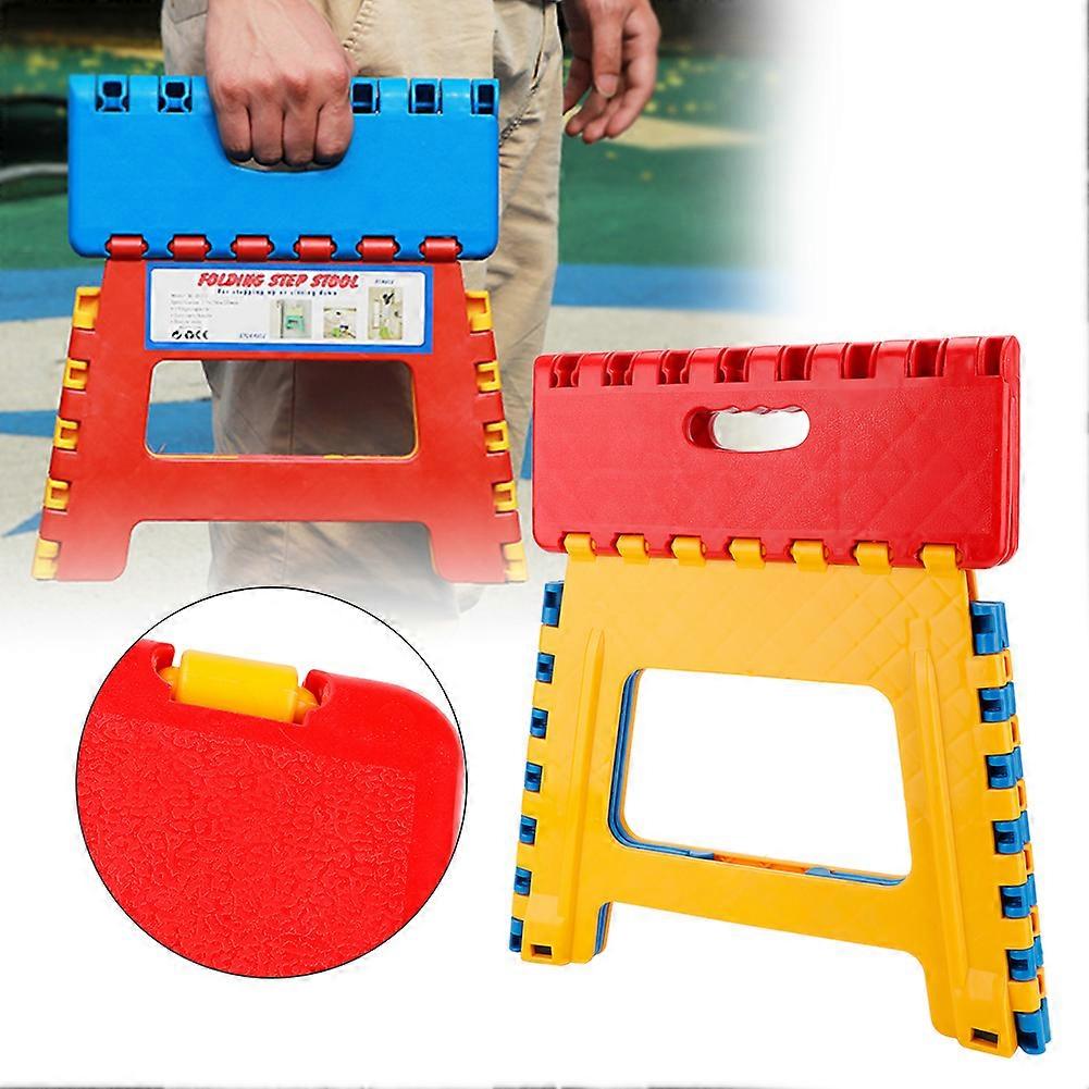 Portable Children Folding Stool 32*22.5*30cm - Small Advanced Chair (Red)