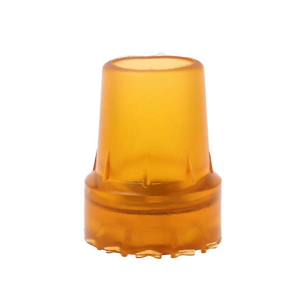 Plastic Tips Trekking Poles Yellow Hiking Cap End Replacement Pole Tip Protector