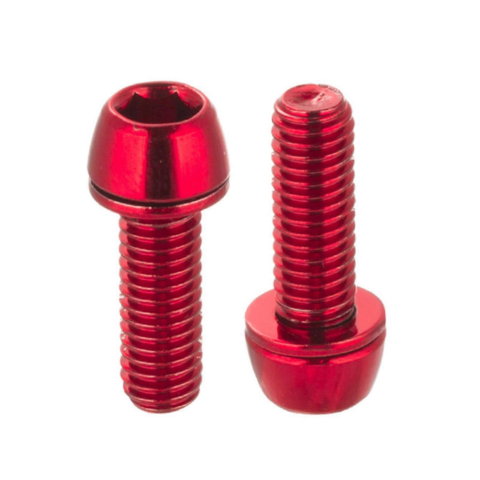 2PCS/Solid Tough -Extracting hard bottle cage frame hexagonal bicycle screw