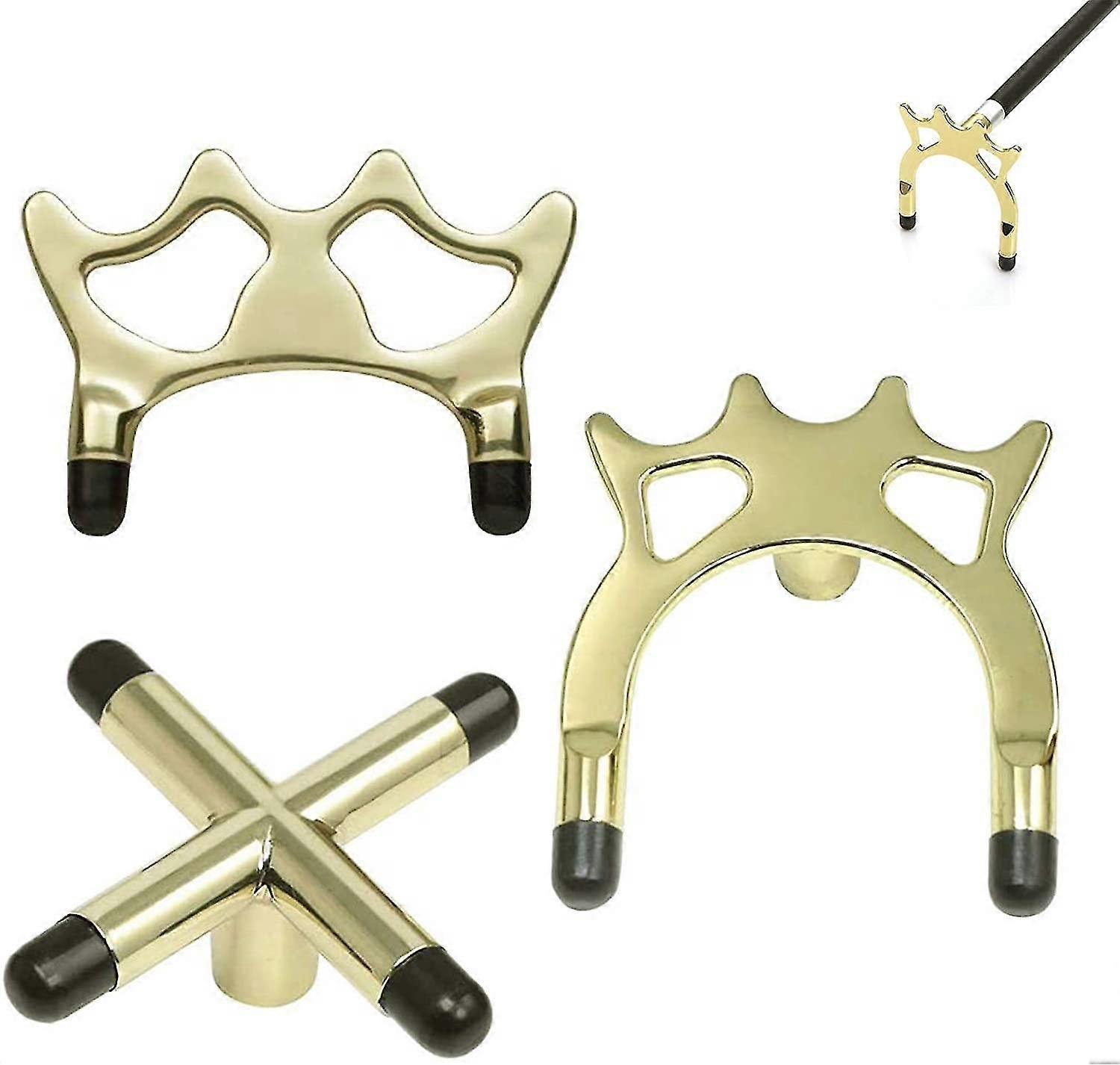 3 Pieces Billiard Head Bridge Cue, Snooker Bridge Head Rest, Billiard Non-slip Metal Frame Stick