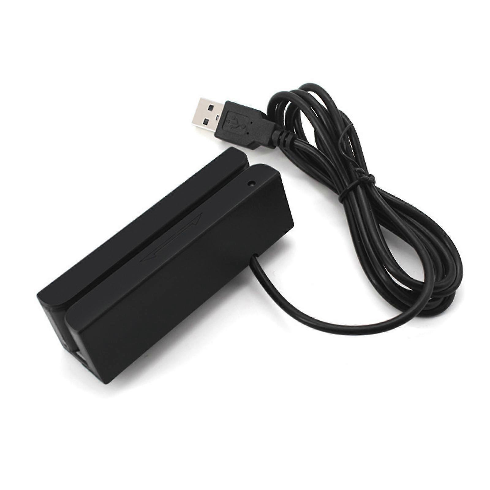 Usb Magnetic Reader Data Collector Msr580 Usb Strip Card Reader 3 Tracks Pos