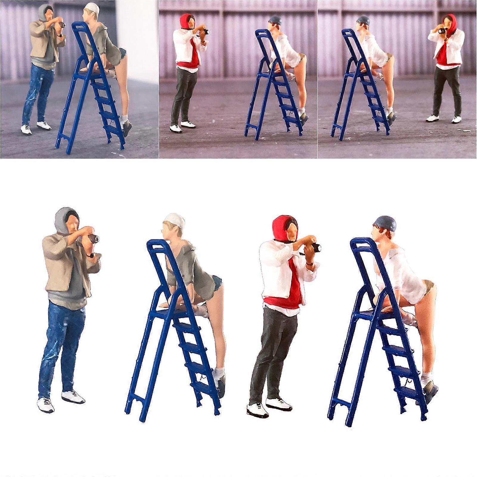 Resin 1/64 Miniature Scene Props Sand Table Scene for DIY Projects