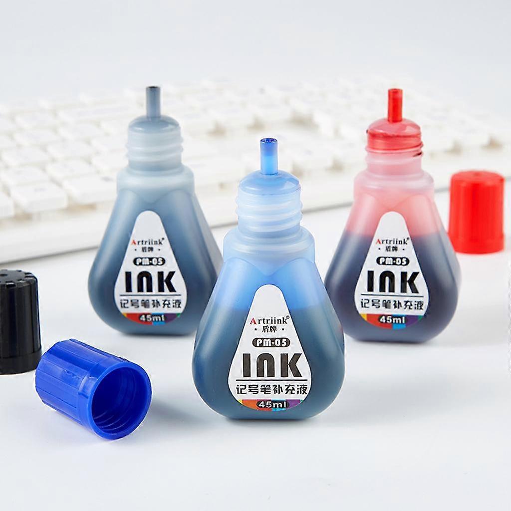 Portable Refill Ink Permanent Marker Supplies, Waterproof Replacement Quick-Drying