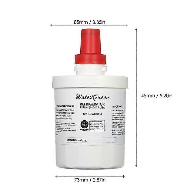 Refrigerator Water Filter Kitchen Fridge Replacement Filter Active Carbon Water Filter Refrigerator for Samsung Kitchen