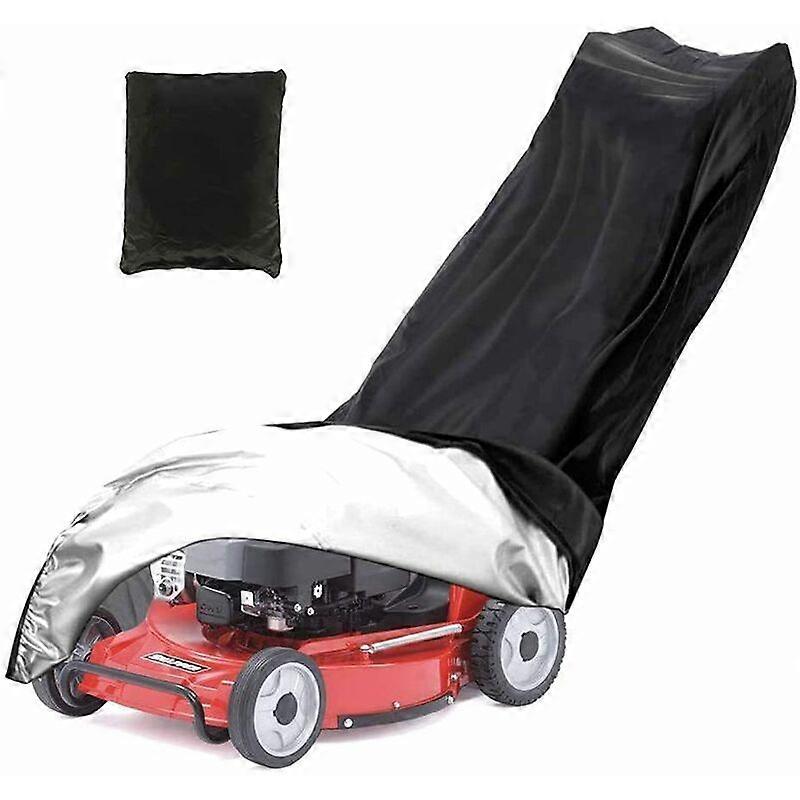 Dww-188 x 99 x 63,5 cm Housse pour tondeuse  gazon, tanche, anti-poussire et anti-UV, en 190T, avec cordon de serrage et sac de rangement pour extrieu
