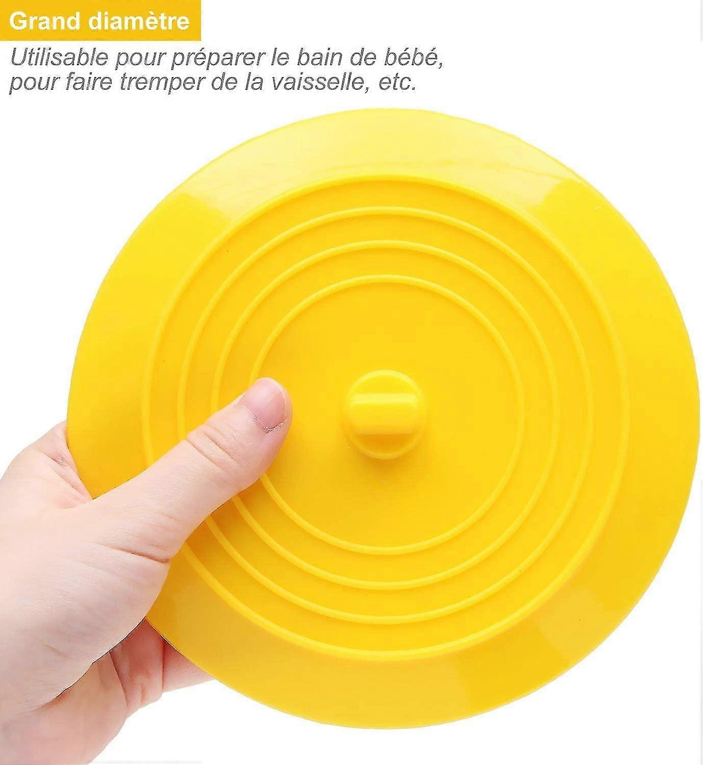 キッチンとバスルームのためのユニバーサルシリコーンサクションカッププラグの4ピースセット