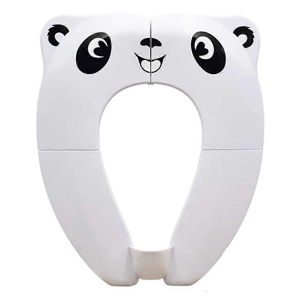 Sedile WC pieghevole da viaggio portatile pat per bambini Bianco