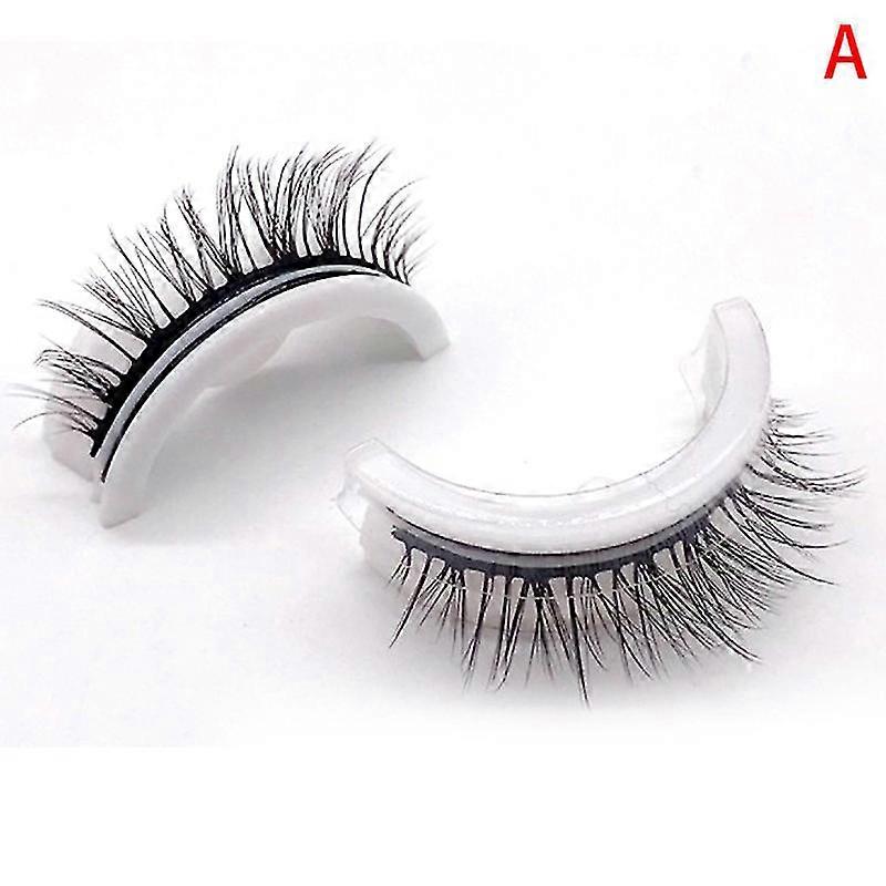 Reusable Self-adhesive Eyelashes Without Glue Natural Fluffy False Eyelashes